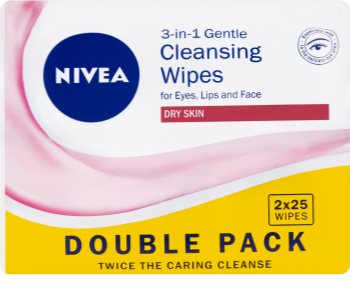 Nivea 3in1 Gentle almohadillas limpiadoras suaves 3 en 1