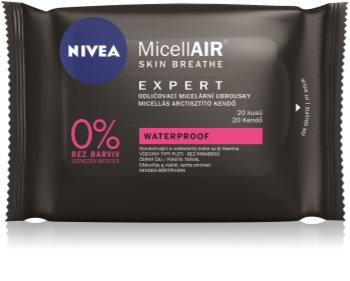 Nivea MicellAir Expert Mizellengesichtstücher zur Make-up-Entfernung