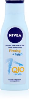 Nivea Q10 Plus latte corpo rinfrescante per i piedi