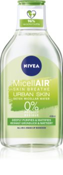 Nivea Urban Skin Detox micelarna voda 3 u 1 s ekstraktom zelenog čaja