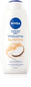 Nivea Welcome Sunshine Bath Foam And Shower Gel 2 In 1 Maxi