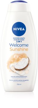 Nivea Welcome Sunshine Shower Gel and Bubble Bath