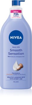 Nivea Smooth Sensation hydratační tělové mléko pro suchou pokožku