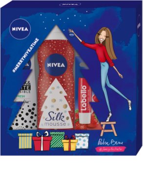 Nivea Silk Mousse Sweet Snowflakes kozmetički set I.