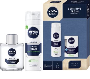Nivea Men Sensitive Fresh coffret IX. (para homens)
