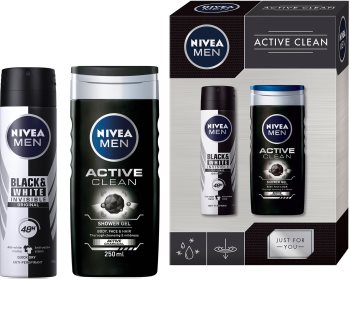 Nivea Men Active Clean coffret X. (para homens)
