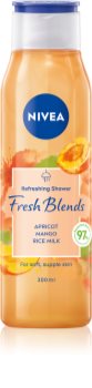 Nivea Fresh Blends Apricot & Mango & Rice Milk gel doccia rinfrescante