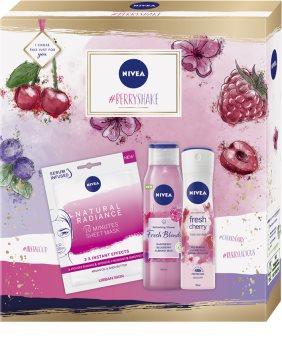 Nivea #Berryshake confezione regalo per il corpo