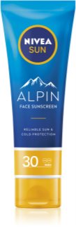 Nivea Sun Alpin Gesichtscreme zum Bräunen SPF 30