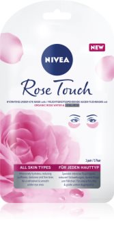 Nivea Rose Touch maska na oči
