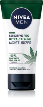 Nivea Men Sensitive Hemp crème apaisante visage à l'huile de chanvre