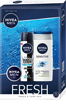 Nivea Men Fresh & Care Duo dárková sada (na tělo) pro muže
