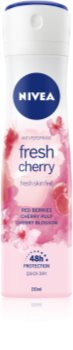 Nivea Fresh Blends Cherry purškiamasis antiperspirantas