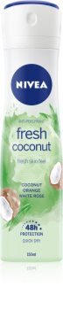 Nivea Fresh Blends Coconut purškiamasis antiperspirantas