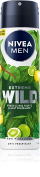 Nivea Men Extreme Wild Fresh Citrus antiperspirant ve spreji