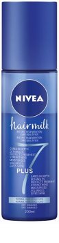 Nivea Hairmilk 7 Plus condicionador restaurador leave-in para cabelo normal