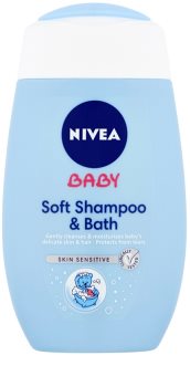 Nivea Baby champô e espuma de banho 2 em 1