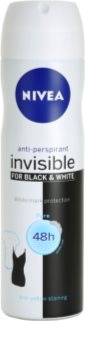 Nivea Invisible Black & White Pure antitranspirante en spray