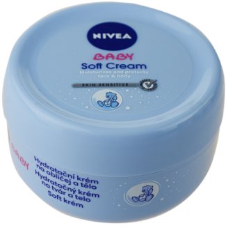 Nivea Baby Soft & Cream creme hidratante para rosto e corpo