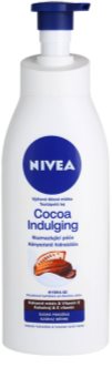 Nivea Cocoa Indulging leite corporal nutritivo para pele seca