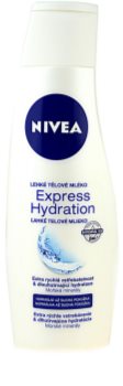 Nivea Express Hydration crema corporal ligera para pieles normales y secas