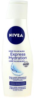 Nivea Express Hydration ľahké telové mlieko pre normálnu a suchú pokožku