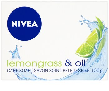 Nivea Lemongrass & Oil tuhé mýdlo