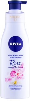 Nivea Rose & Argan Oil latte corpo con olio