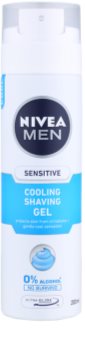 Nivea Men Sensitive gel de rasage effet rafraîchissant