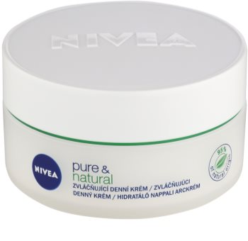 Nivea Visage Pure & Natural omekšavajuća dnevna krema za normalnu i mješovitu kožu lica