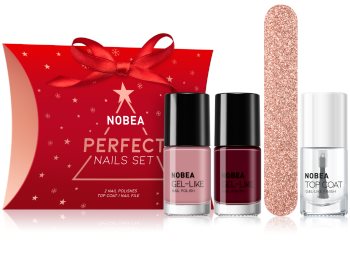 NOBEA Festive kit de vernis à ongles Perfect nail set