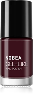 NOBEA Day-to-Day lak na nehty s gelovým efektem