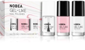 NOBEA Day-to-Day Σετ βερνίκι νυχιών French manicure set