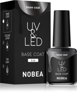 NOBEA UV & LED gelový lak na nehty s použitím UV/LED lampy