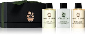 Noble Isle Travel Trio utazási készlet 3 x 75 ml (testre és hajra)