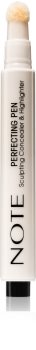 Note Cosmetique Perfecting Pen correcteur illuminateur en crayon