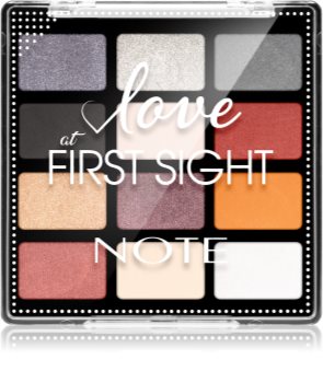 Note Cosmetique Love At First Sight paletka očních stínů
