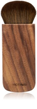 Notino Wooden Collection pinceau kabuki pour corps et visage