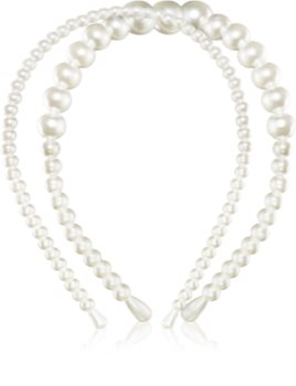 Grace Collection Faux pearl headbands