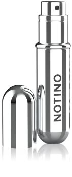 Notino Travel vaporizador de perfume recarregável unissexo Silver