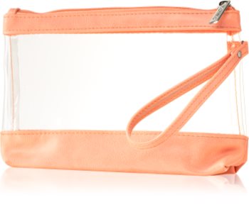 Notino Basic trousse per cosmetici trasparente da viaggio