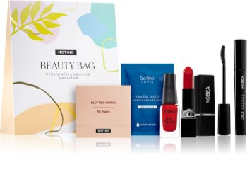 Notino Beauty Bag Kosmetik-Set für einen sinnlichen Look Red Farbton