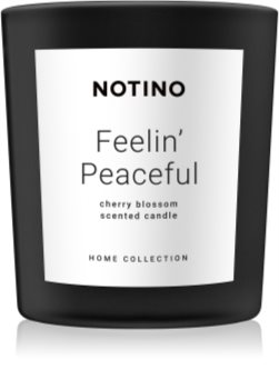 Notino Home Collection Feelin' Peaceful (Cherry Blossom Scented Candle) Duftkerze   360 g