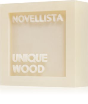 NOVELLISTA Unique Wood luksusowe mydło w kostce do twarzy, rąk i ciała unisex