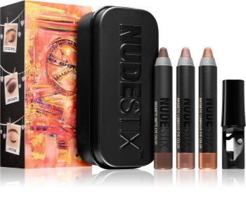 Nudestix Kit Gold Smokey Eyes Mini dekoratív kozmetika szett (füstös sminkhez)