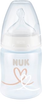 NUK First Choice + 150 ml Babyflasche mit Temperaturkontrolle