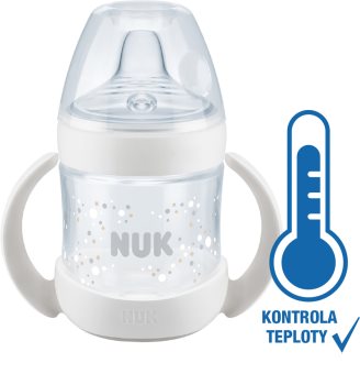 NUK Nature Sense baby bottle with handles