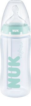 NUK First Choice + Anti-colic Babyflasche mit Temperaturkontrolle