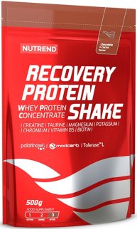 Nutrend RECOVERY PROTEIN SHAKE pro podporu regenerace chocolate cocoa