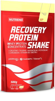 Nutrend RECOVERY PROTEIN SHAKE regenerace a růst svalů vanilla
